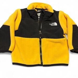The North Face Infant Yellow and Black Jacket